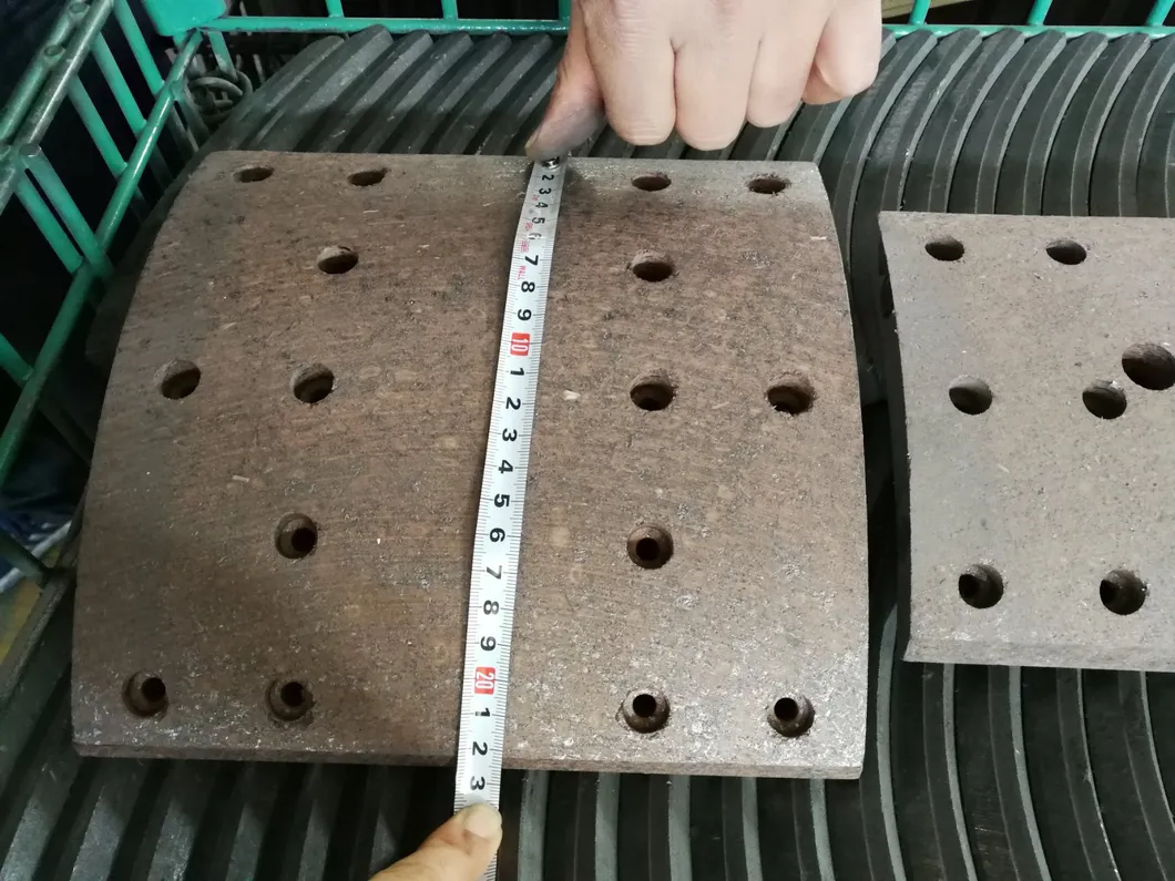 *Shannxi Heavy Duty Delong Rear Brake Lining Dz9112340062 Dz9112340063