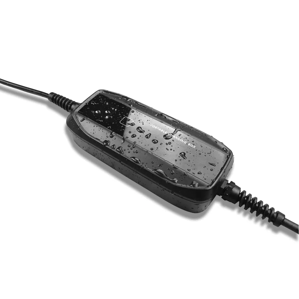 10/16A Type1 EV Charging Box EV Home Charger for Elecrtric Cars with LCD Schuko Plug