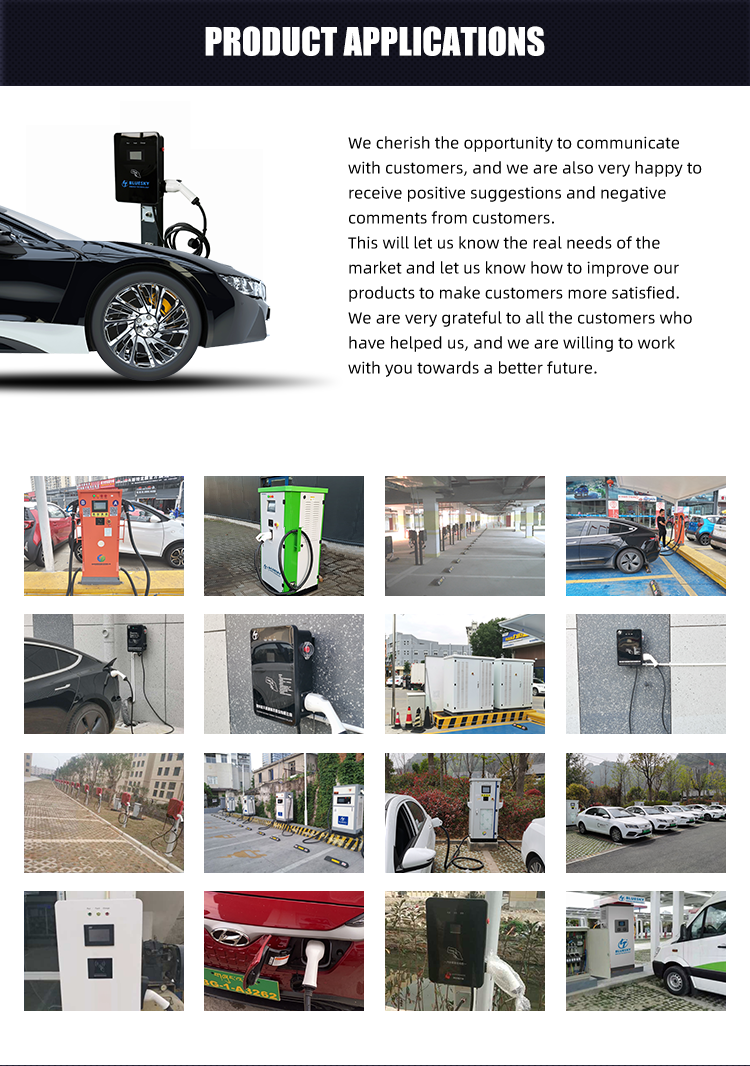 120kw Chademo Double Connectors DC Fast EV Charger Evse Electric Car Charging