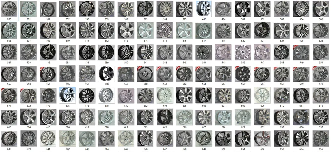 17 Inch Hot Sale Car Wheel Rims Alloy Wheel Replica Wheel