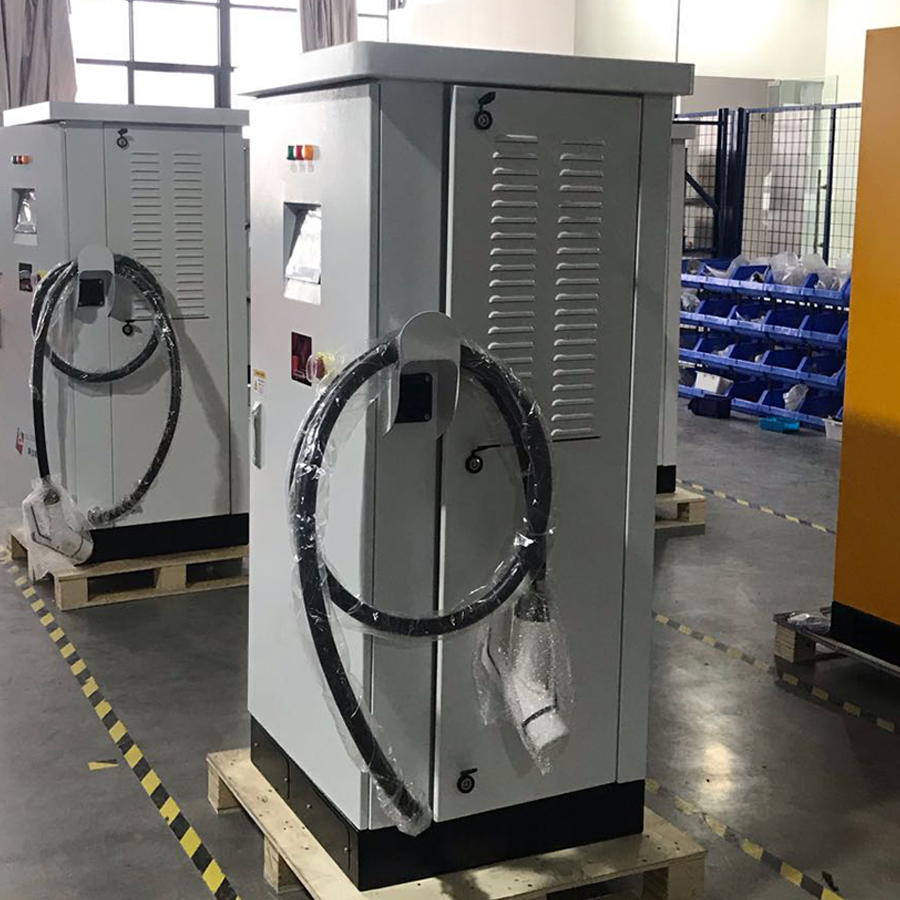 30kw DC GB/T EV Charger Supply Single Connector Evse Electric Car Charging