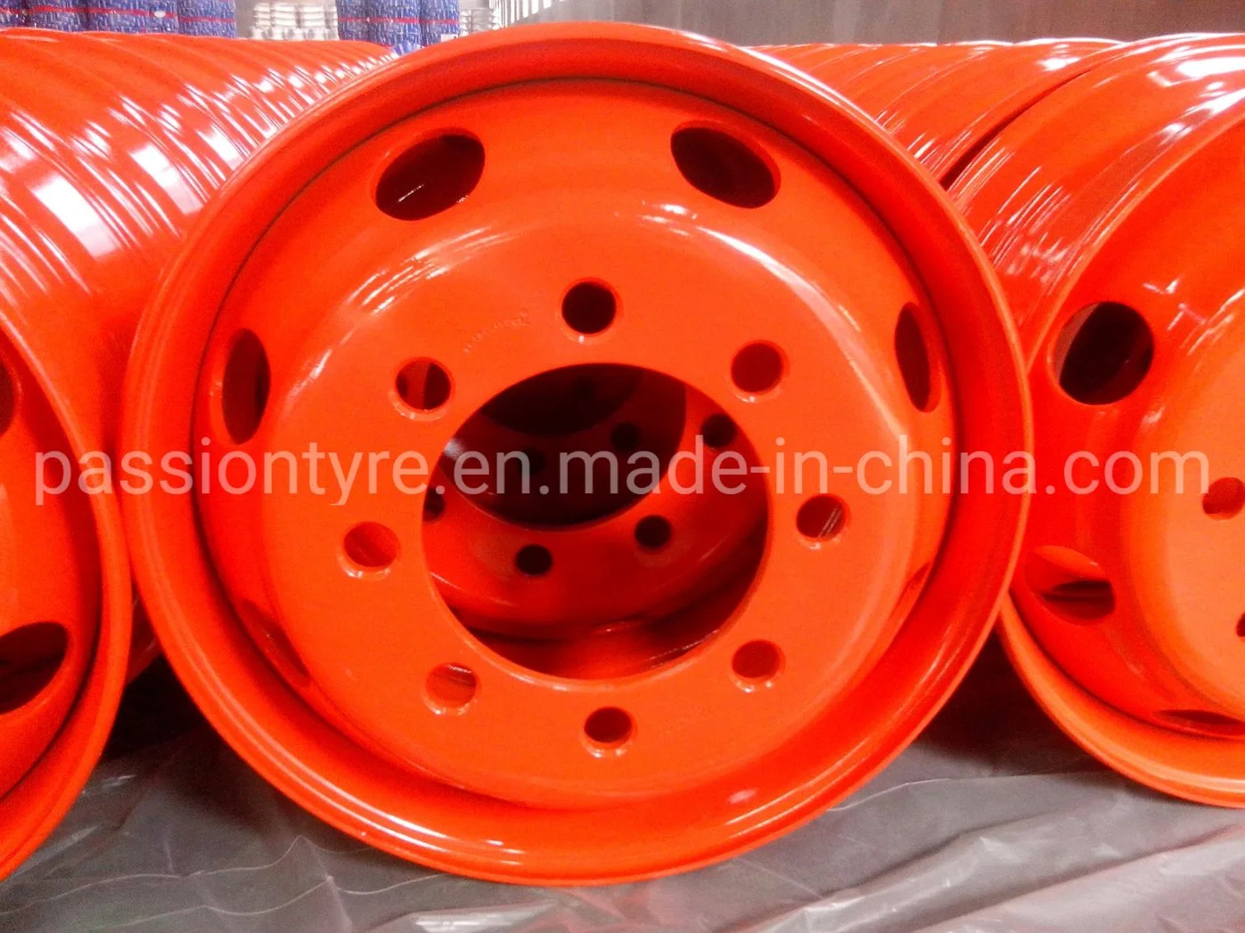 8.25*22.5 9.00X22.5 11.75X22.5 Steel Tire Wheel Rims for Truck Tyre 275/70r22.5 315/70r22.5 385/55r22.5