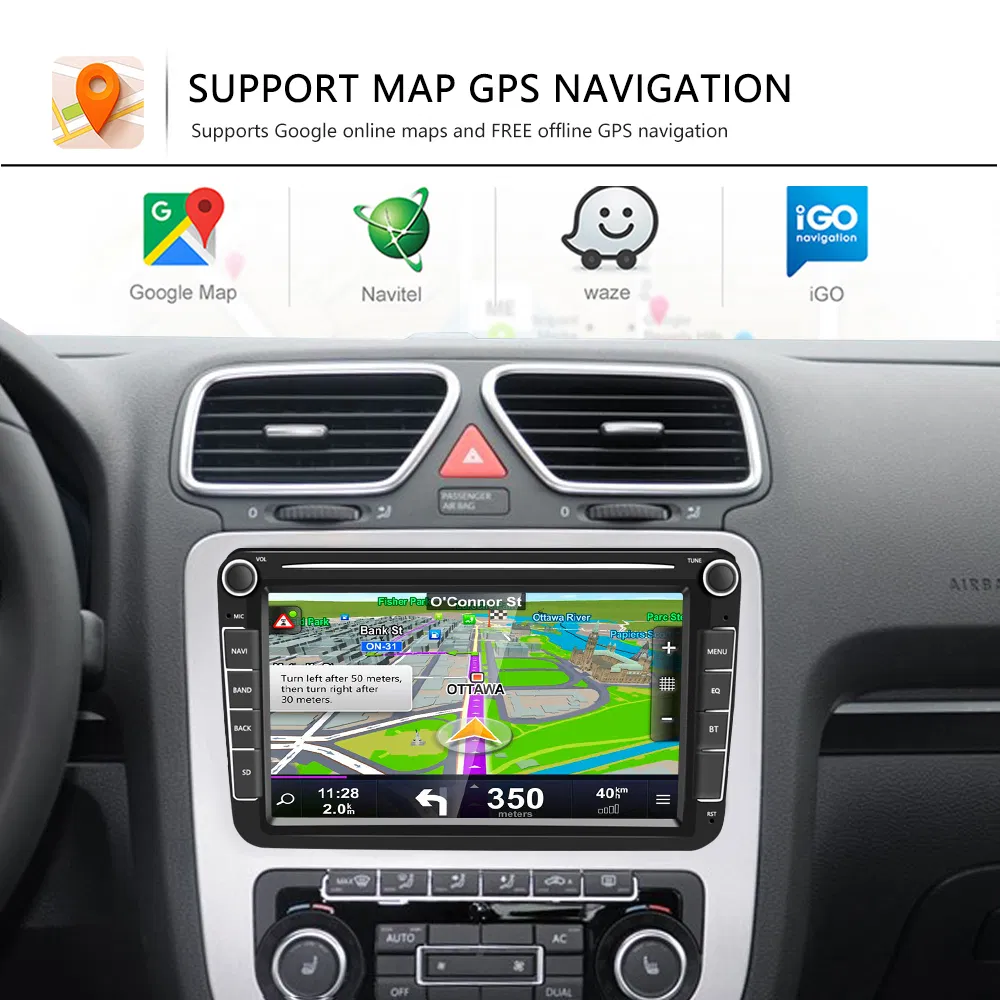 8inch 8core Ts10 128GB Android10 Car Radio Navigator for Seat Leon Skoda VW with GPS DSP Carplay WiFi 4glte