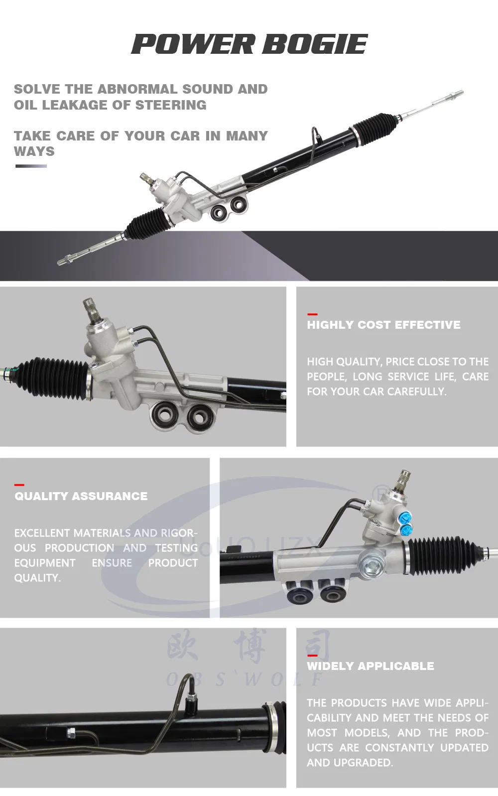 Auto Parts Steering Rack for Nissan Tiida 12-18 C12 Sentra B17 LHD Auto Steering Gear Box 48001-3DN0a 48010-G2701 48001-Ea000 48001-2gg0a