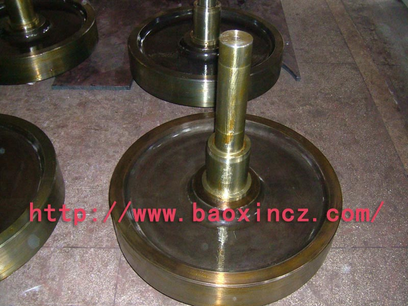 BS 708m40 Transmission Heavy Rail Forging Wheel