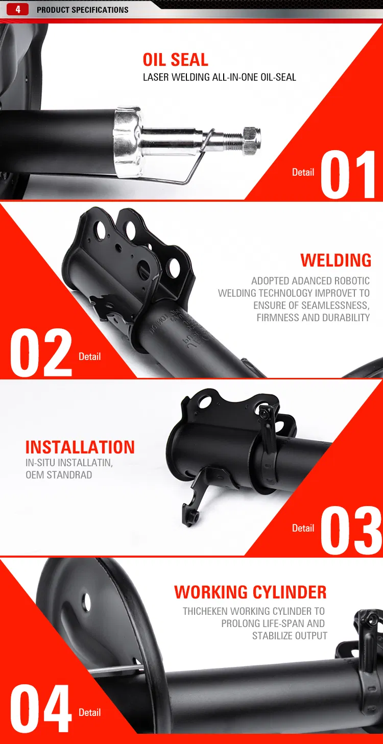 China Rear Shock Absorber Fit Nissan Sentra 341279