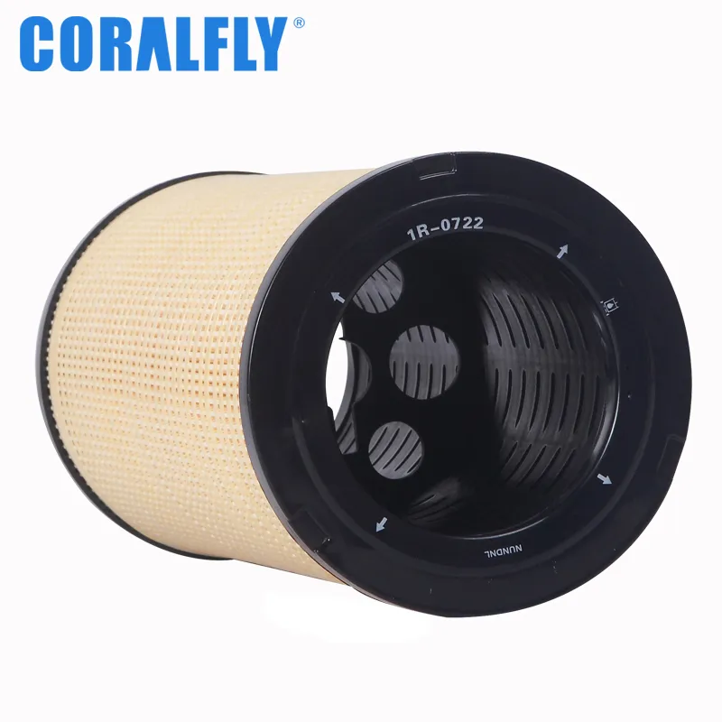 Coralfly Diesel Engines Oil Filter 1r0722 5A-6717/1r-0740 9m-9740 4j-0816 4n-0326 4n-0313 1r-0713 1r-0740 9m-9740 1r-0746 1r-0734 5I-795 for Caterpillar Filter