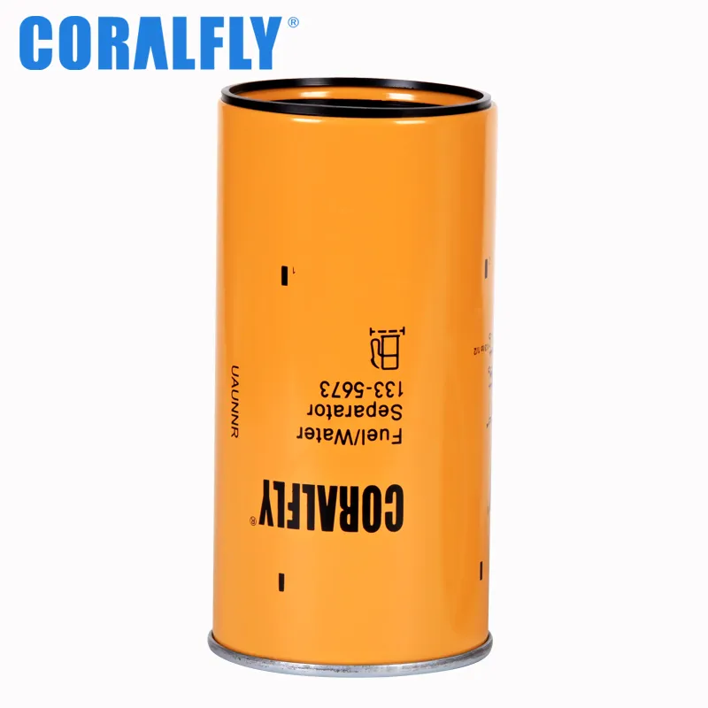 Coralfly Fuel Filter 7j-0670 9m-9740 1r-0715 1335673 4t-3132 Ba2040012 Me014833 Me014838 Me006066 B55701000 A2040312 C45702411 for Caterpillar Filter