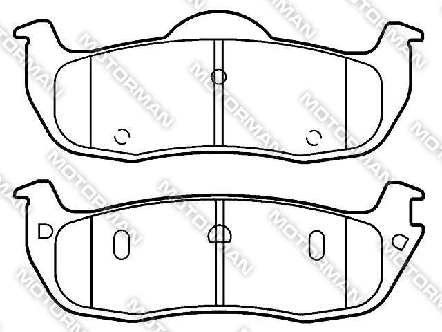 D1041- 7945 Brake Pad for Nissan Armada 2003/08 -