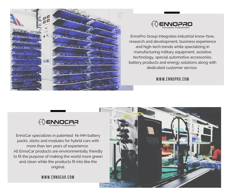 Ennocar Auto Batteries for Toyota Prius Gen1 2000 2001