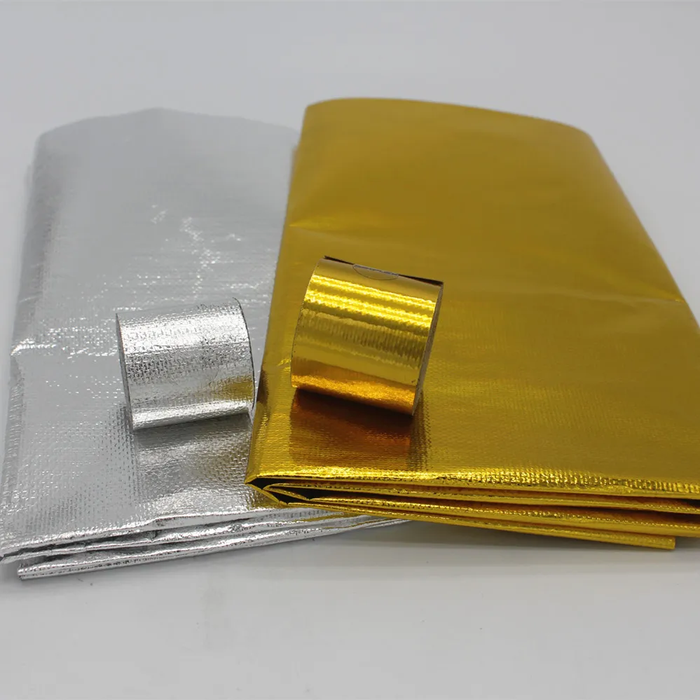 Exhaust Heat Wrap Barrier Heat Shield Insulation Tape