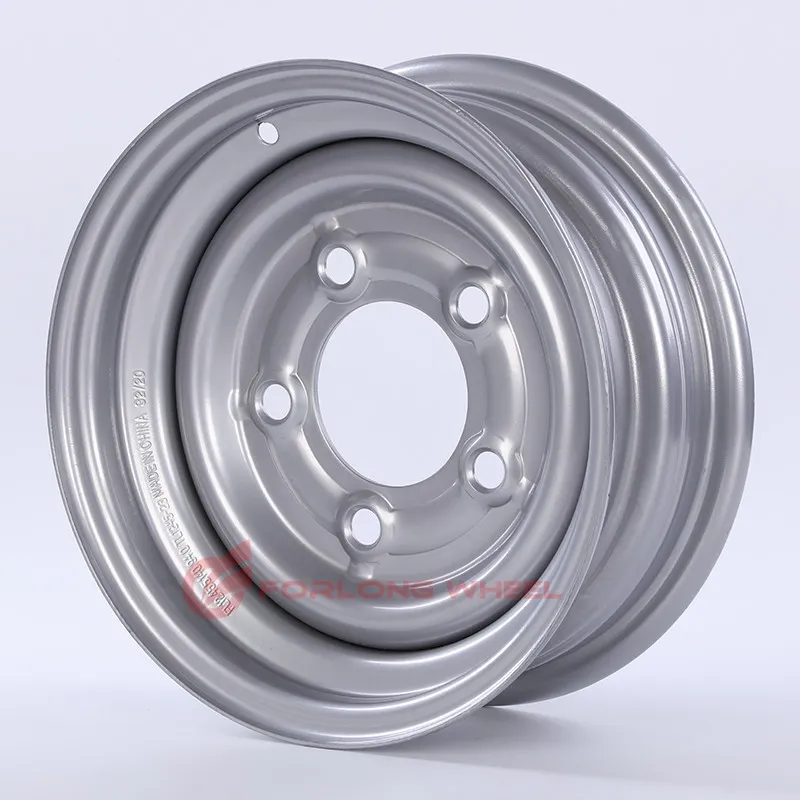 Forlong Steel Rim 3.75X8 4 Hole 100mm Fitting Tire 4.80-8 for Log Splitter Machine Use