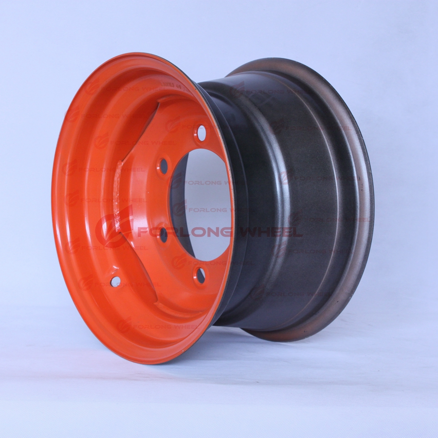 Forlong Wheel 15.3inch Farm Tipping Trailer Wheel Rim 9.00X15.3 5holes PCD140mm Fits Tire 10.0/75-15.3 for Sale