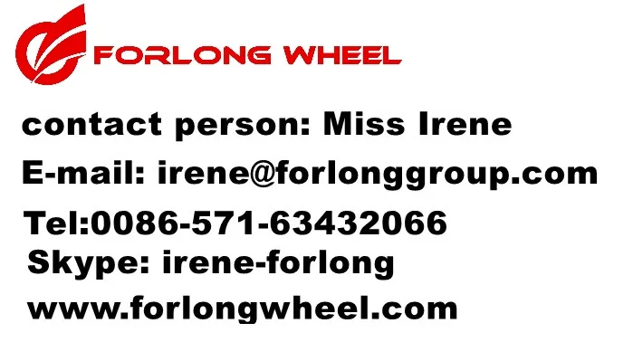 Forlong Wheel 15.3inch Farm Tipping Trailer Wheel Rim 9.00X15.3 5holes PCD140mm Fits Tire 11.5/80-15.3 for Sale