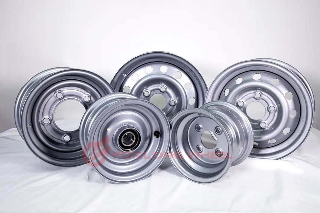 Forlong Wheel 15.3inch Farm Tipping Trailer Wheel Rim 9.00X15.3 5holes PCD140mm Fits Tire 11.5/80-15.3 for Sale