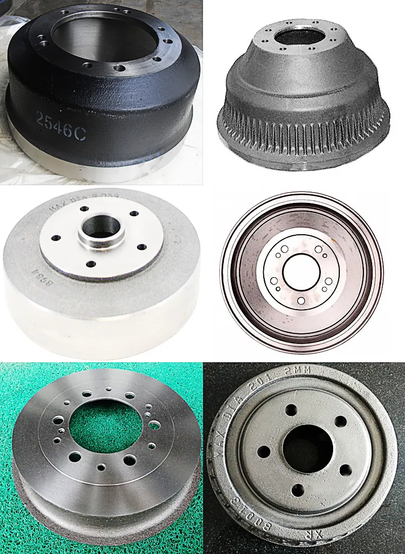 High Hardness Brake Drum for Toyota Series Auto Parts