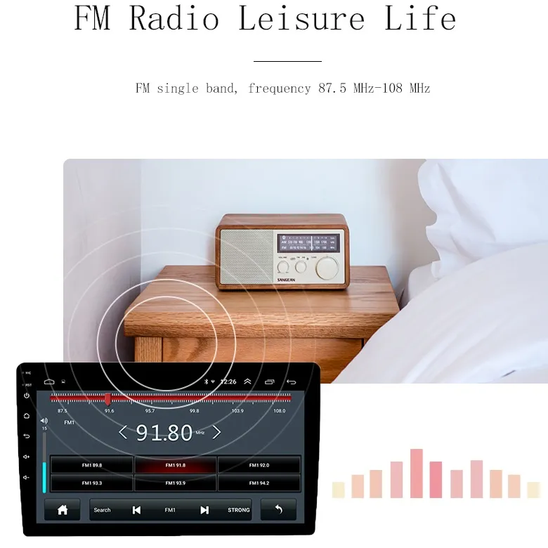 High Quality Hot Sale 10 Inch Touch Support GPS/WiFi Funtation Best Media Player for Android