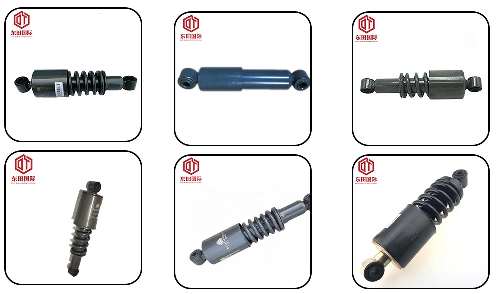 Hot Sale HOWO Cab Rear Swing Coil Spring Shock Absorber