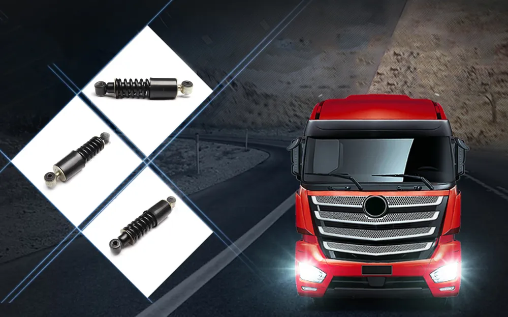 Hot Sale HOWO Cab Rear Swing Coil Spring Shock Absorber