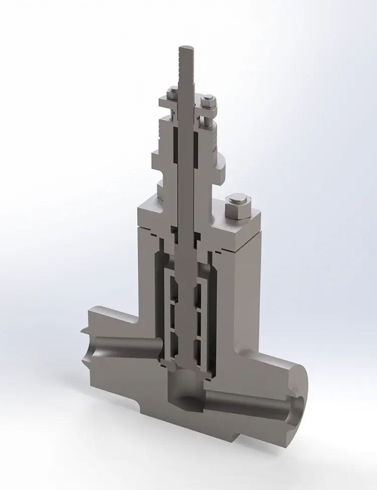 Anti Particle Multi-Stage Control Valve
