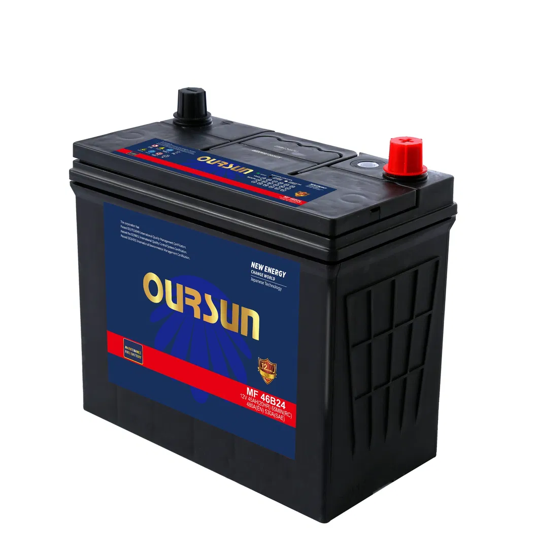 ISO9001 Certificated Factory for SMF Sealed Lead Acid Car Starting Batteries 12V 65ah Ns70 Auto Battery for Sale