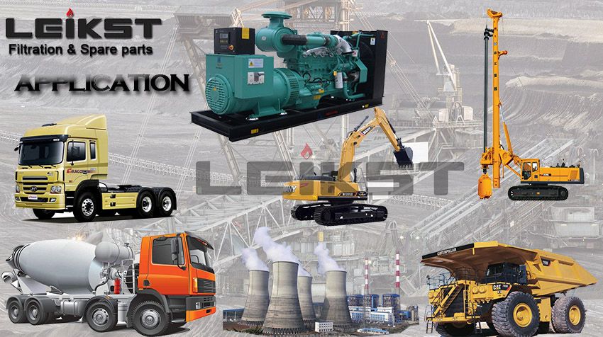 Leikst Fuel Separator Filter Seat 5I-8670 5I-7951 P552020 Fiberglass Hydraulic Oil Filters Factory