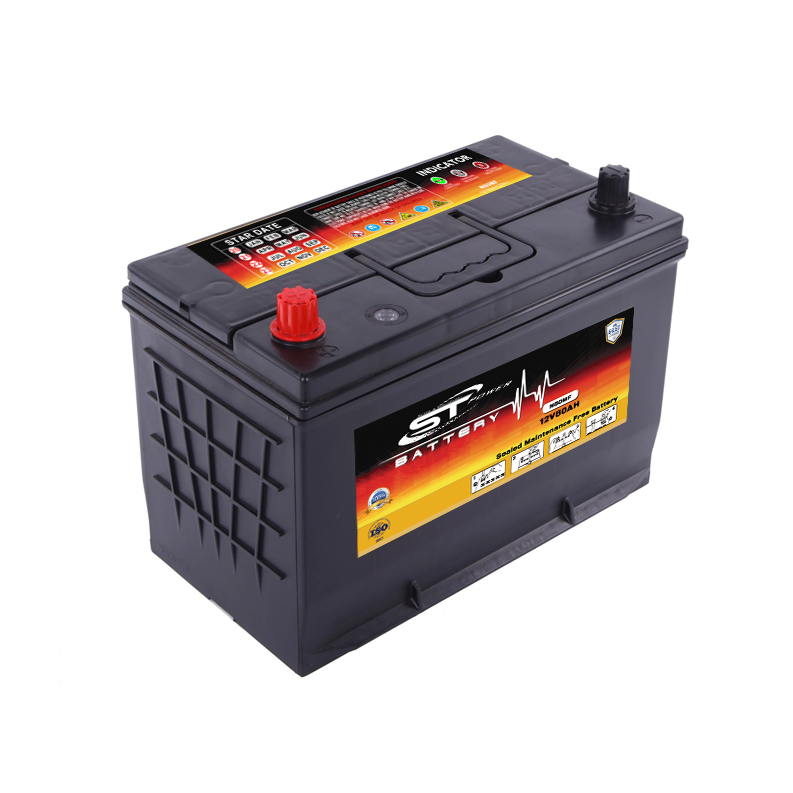 Long Life N80 Battery JIS Standard 12V for Starting Car