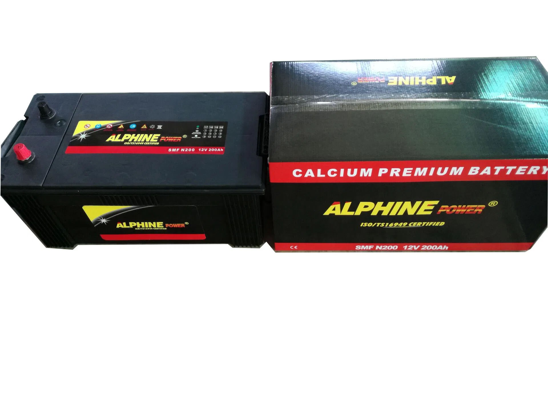 Mf N210 12V 210ah SLA Sealed Lead Acid Automobile Car Vehicle Start Truck Battery Maintenance Free Automotive Auto Rechargeable Storage Battery