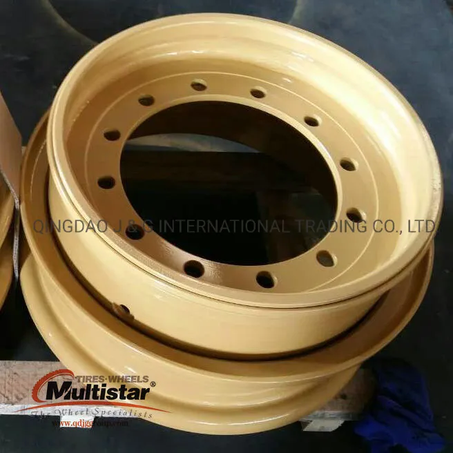 Multi-Piece OTR Wheel Steel Wheel Rim Underground Mining Truck Wheel Rim 33-28.00/3.5 for Tire 35/65-33