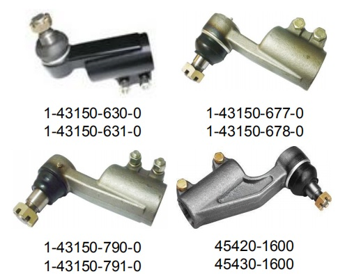 OEM Good Service Left and Right Ball Joint Tie Rod End for Japanese Car Truck 45420-1750 45430-1740