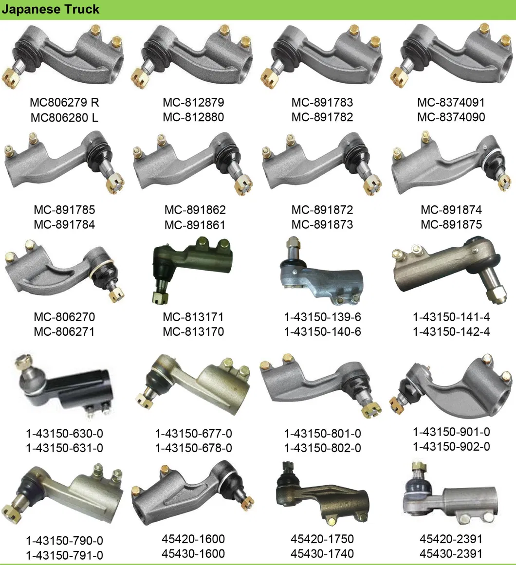 OEM High Quality Left and Right Ball Joint Tie Rod End 1-43150-801-0 1-43150-802-0