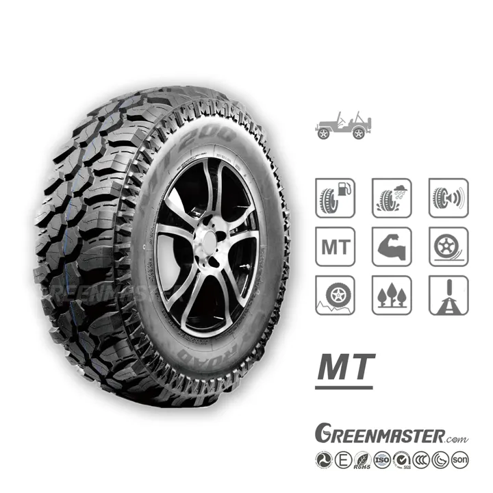 Radial Car Tyres 31*10.50r15lt Lt245/75r16 P235/65r17 for SUV/Light Truck with Optimized Tread Compound Contributing to Good Durability, Good Driving Comfort