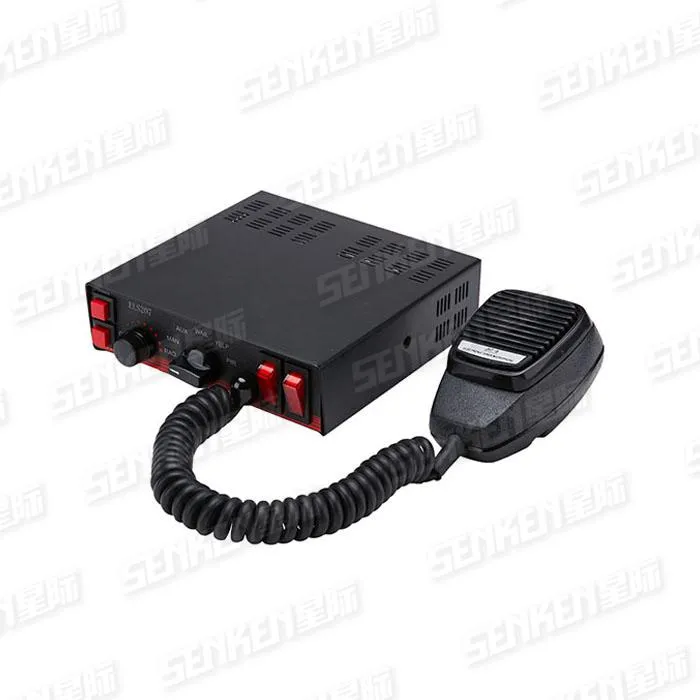 Senken Outdoor Fire Alarm 100W/200W Siren with Microphone 100W Siren for Ambulance Truck Emergency