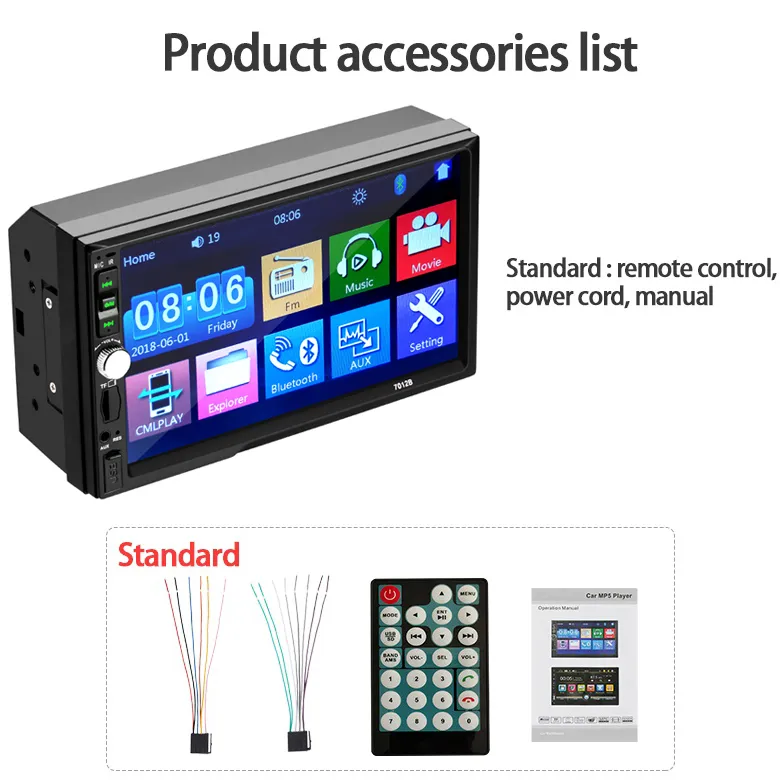 Super Wide Angle 170 Degrees Backup Camera Mirror for Vehicle Safety Driving Car Player