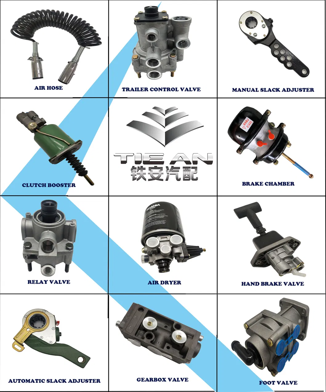 Superior Product Automatic Slack Adjuster Valvulas Del Circuito De Freno Automatic Slack Adjuster with Brake Truck