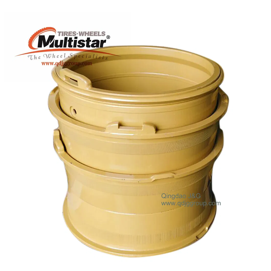 Wheels for Dump Truck, Straddle Carrier, Graders, Underground Mining LHD Loaders, Scarpers 24-10.00/2.0, 25-11.5/2.0, 25-13.00/2.5