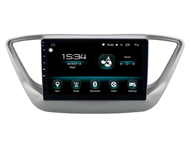 Witson Octa-Core Android 11 Car Multimedia Player for Hyundai 2021-2021 Verna /Accent /Solaris 4GB RAM Memory